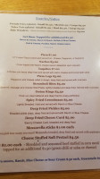 Raquette River Pub menu