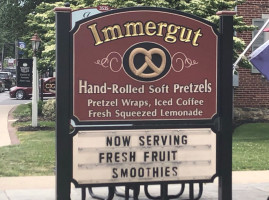 Immergut Hand-rolled Soft Pretzels outside