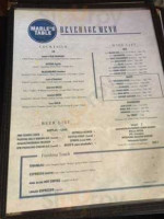 Mable's Table menu