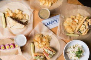 Larry's Deli food