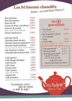 L'enchanté menu