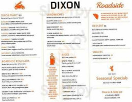 Dixon Roadside menu