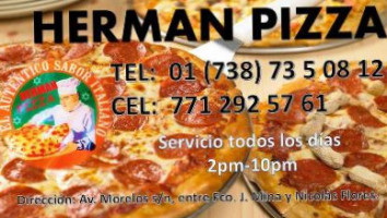 Herman Pizza food