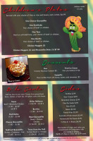 Compadres Mexican menu