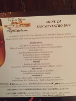 La Corte Ghiotta menu