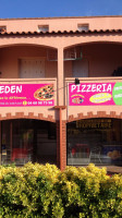 L'Eden Pizza food