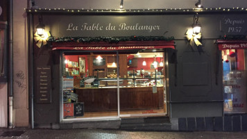 La Table du Boulanger food