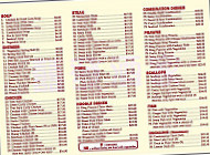 Double Eight Chinese menu