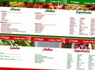 Forchetta Massas Frescas menu