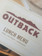 Outback Steakhouse menu