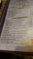 Samurai Hibachi And Sushi menu