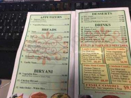 Pakistan Tea House menu