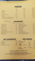 Peacock menu