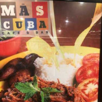 Más Cuba Cafe food