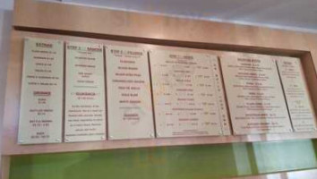 Guasaca menu