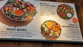 Sweetgreen Columbia menu