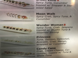 Sushi Go menu