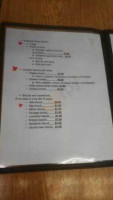 Park Place Cafe menu