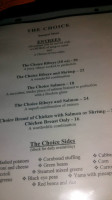 The Choice menu