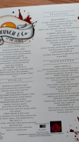 Brunch Co menu