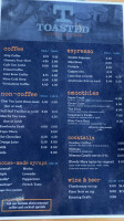 Toasted Coffee Kitchen menu