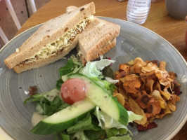 Lacock Abbey Courtyard Tea Room food