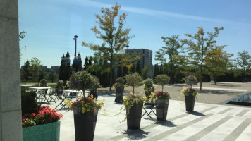 Courtyard Cafe at the Aga Khan Museum inside