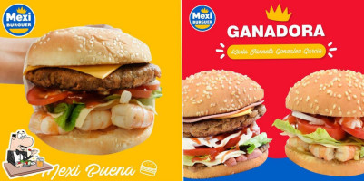 Familia Mexi Burguer food