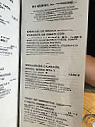 Gusto Ristobar menu