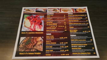 Heavy D’s Bbq menu