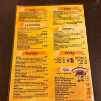 El Pacifico menu