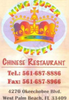 King Super Buffet food