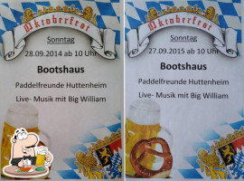 Bootshaus Gaststaette Huttenheim food