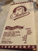 Blondies Sports food