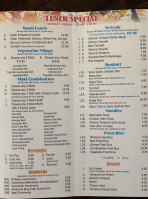 Asahi Sushi menu