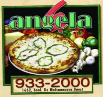 Angela Pizzeria food