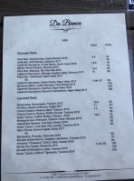 Da Bianca Trattoria menu