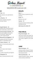 Siamo Napoli menu