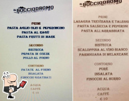 Al Bocciodromo menu