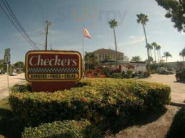 Checkers outside