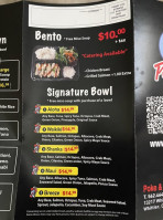 Poke Roll menu