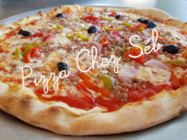 Chez Seb Pizza food