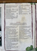 Olympia Pizza Pasta menu