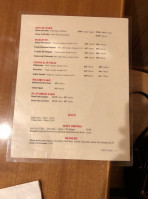 Oto Sushi menu