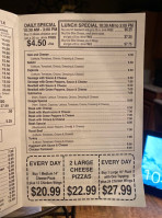 Pizza By Napoli menu