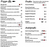 Lago di Como menu