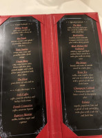 Table 7 Bistro menu