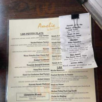 Amelie menu