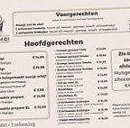 De Combi menu