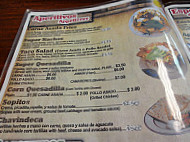 Antonito Estilo Michoacan menu